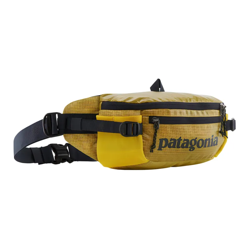 Patagonia Recycled Polyester Crossbody Bag Sling Bag Fanny Pack Unisex Bright Yellow-1