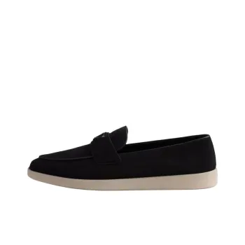 PRADA Loafers Men Black