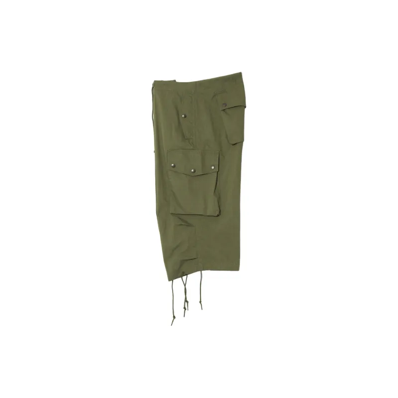 Needles SS25 Cargo Shorts Unisex Olive-2