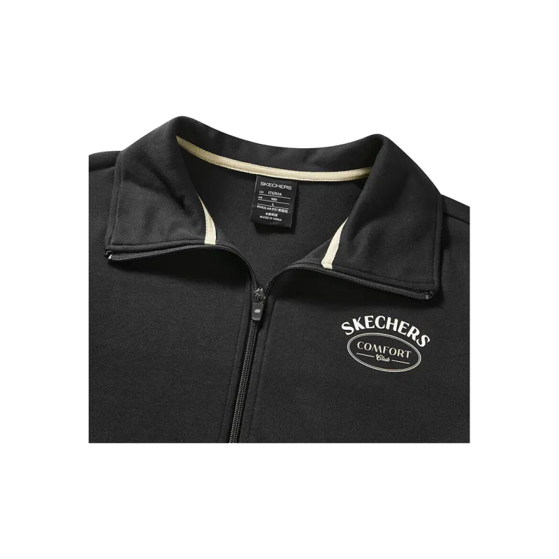 Skechers Jacket Men's Carbon Black-4