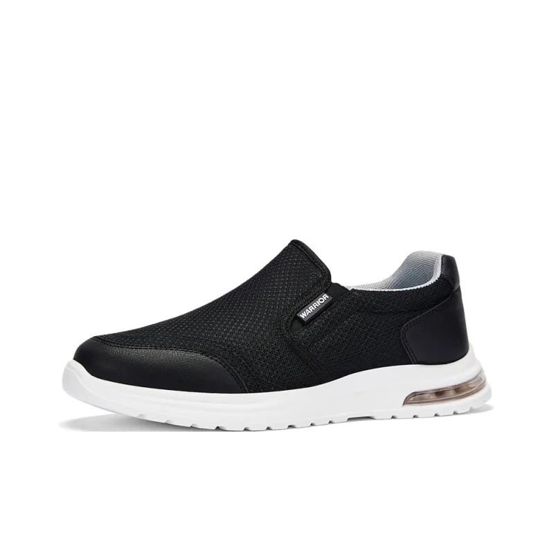 Warrior Lightweight Breathable Anti-Slip And Wear-Resistant Lazy Slip-on Elderly Parent Casual Shoes Men's-1