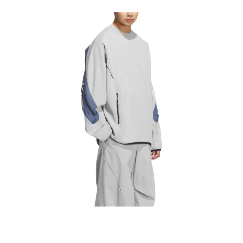 Adidas SS25 Sweatshirt Unisex Light Gray-2