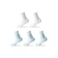 2 White+3 White Blue[5 Pack]