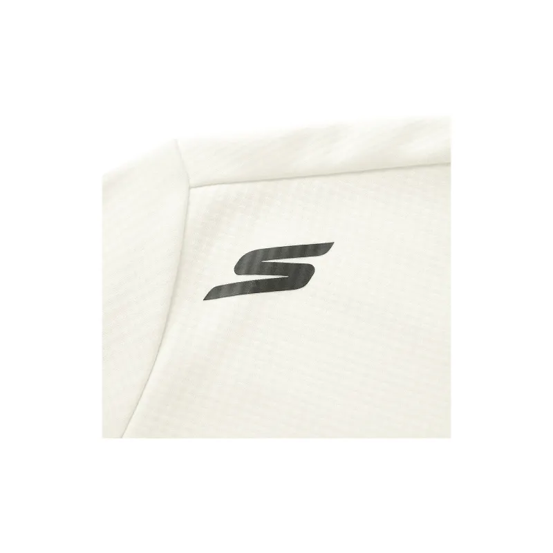 Skechers Basic Sports Series T Shirt Men Marshmallow White-3