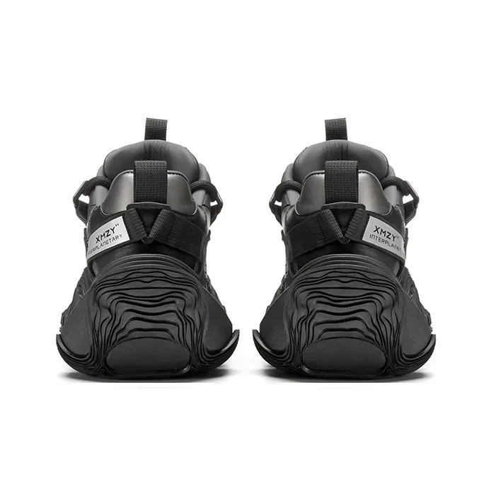 XMZY Dune Series Sandalwood Height Increasing Wear-Resistant Low-Top Chunky Sneakers Unisex-80