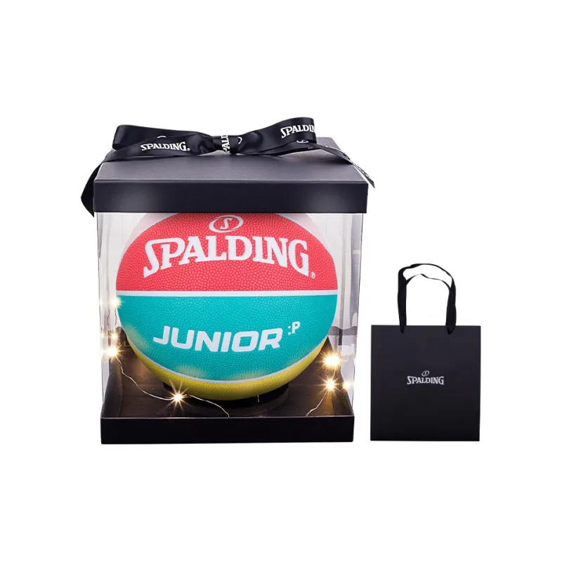 SPALDING Junior Collection PU Basketball Multicolor Size 5 Ball Training Match Unisex-0