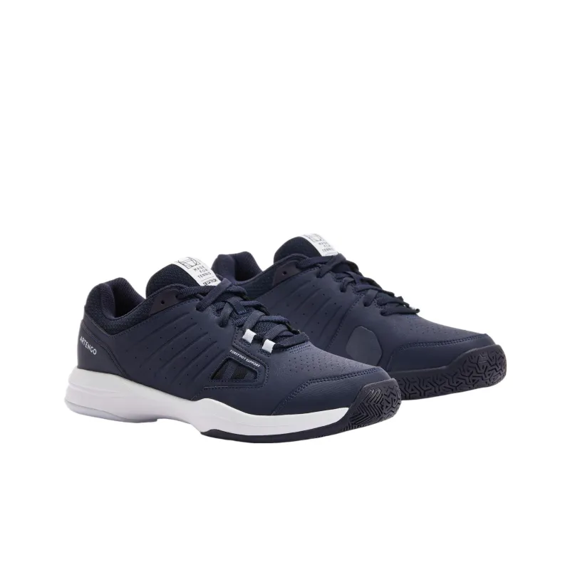 DECATHLON Cushioning Low-Top Tennis Shoes Men's Blue Black-2