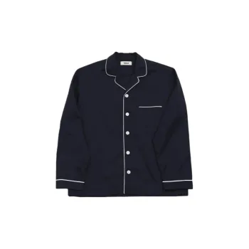 TEKLA Pajama Top Women's Dark Blue
