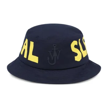 JW Anderson Real Sleep' Slogan Bucket Hat