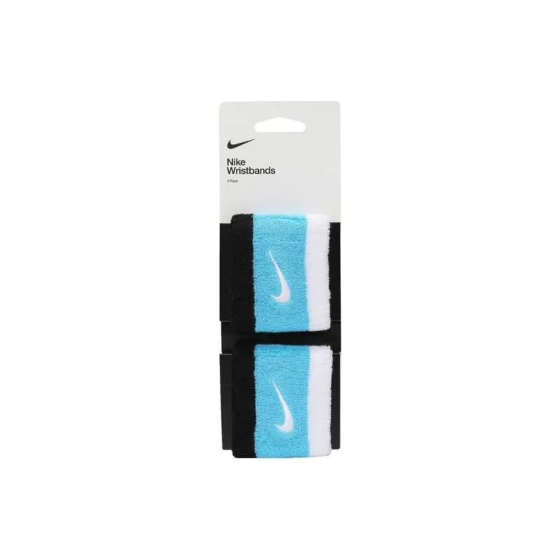 Nike Wristbands Protective Blue Elastane, Polyamide, Polyester Unisex-0