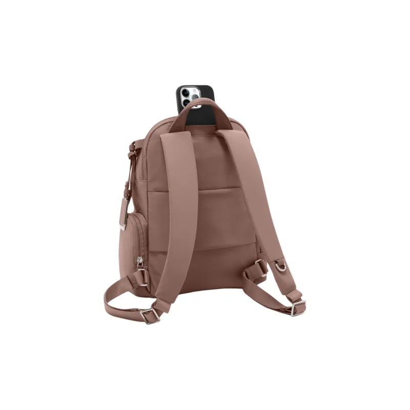 TUMI Nylon Backpack Medium Size Unisex Light Brown-3