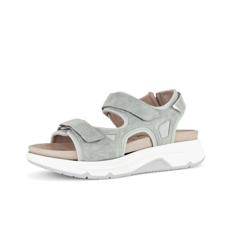 Gabor Rollingsoft Beach Sandals Women's Green-2