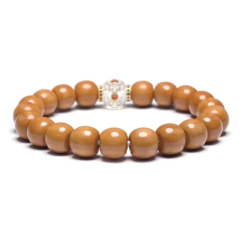 MOUNTAINS AND MANS Monkey Head Walnut Bracelets Unisex-7