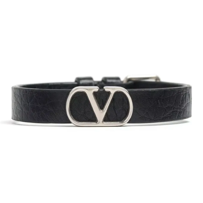 Valentino VLogo Signature Buckled Bracelet-2