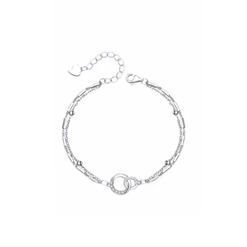 FROMLOVER 925 Sterling Silver Bracelets Women's