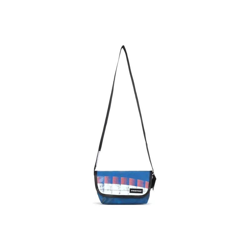FREITAG PVC Messenger Bag Shoulder Bag Crossbody Bag Medium Size Unisex Blue-0