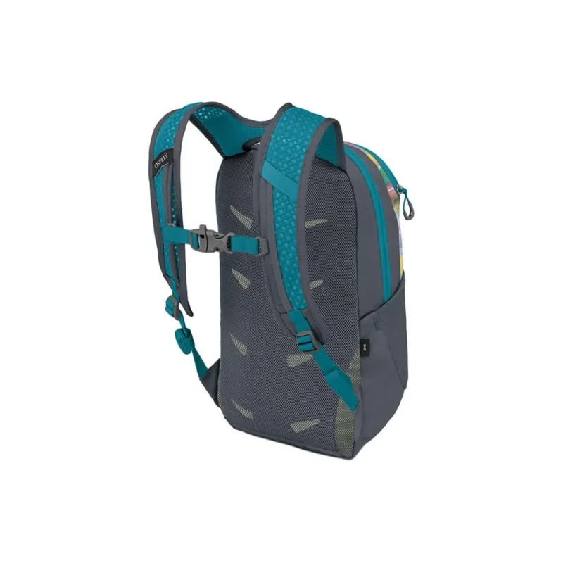 OSPREY Recycled Polyester Outdoor Mountaineering Bag Backpack Regular Kids' Blue & Impression Color-1
