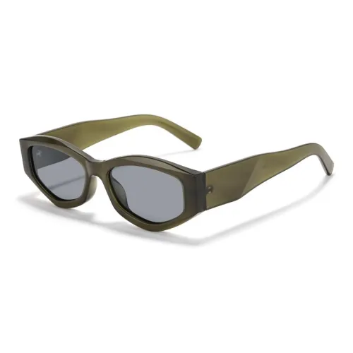 Sagawa TR/Memory Plastic Cat Eye Sunglasses Unisex