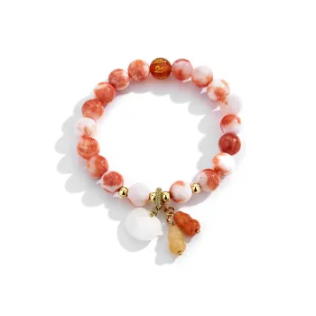 CLARKIA FLOWER Agate Bracelets Women's