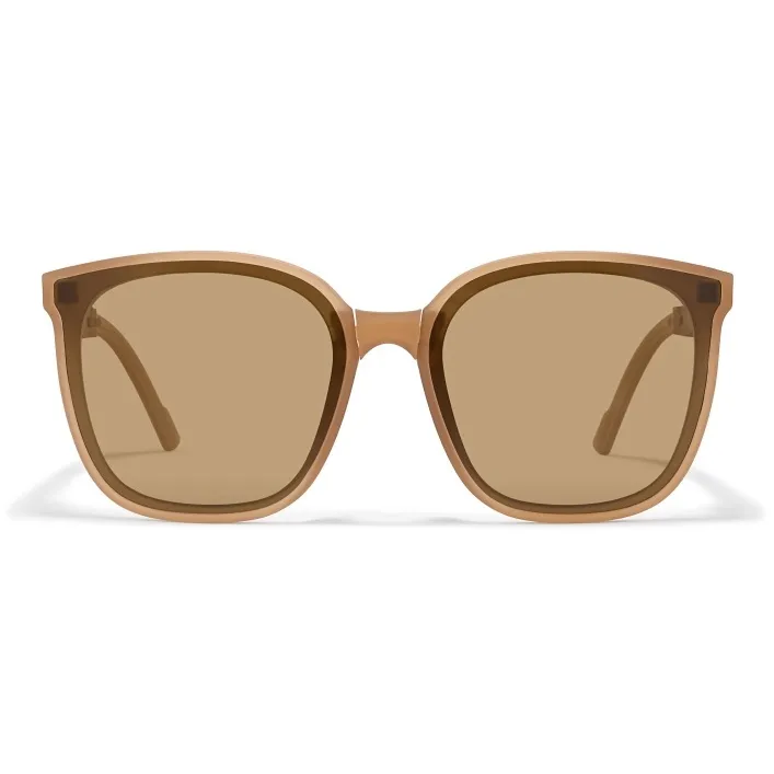 Sagawa TR/Memory Plastic Round Sunglasses Unisex-3