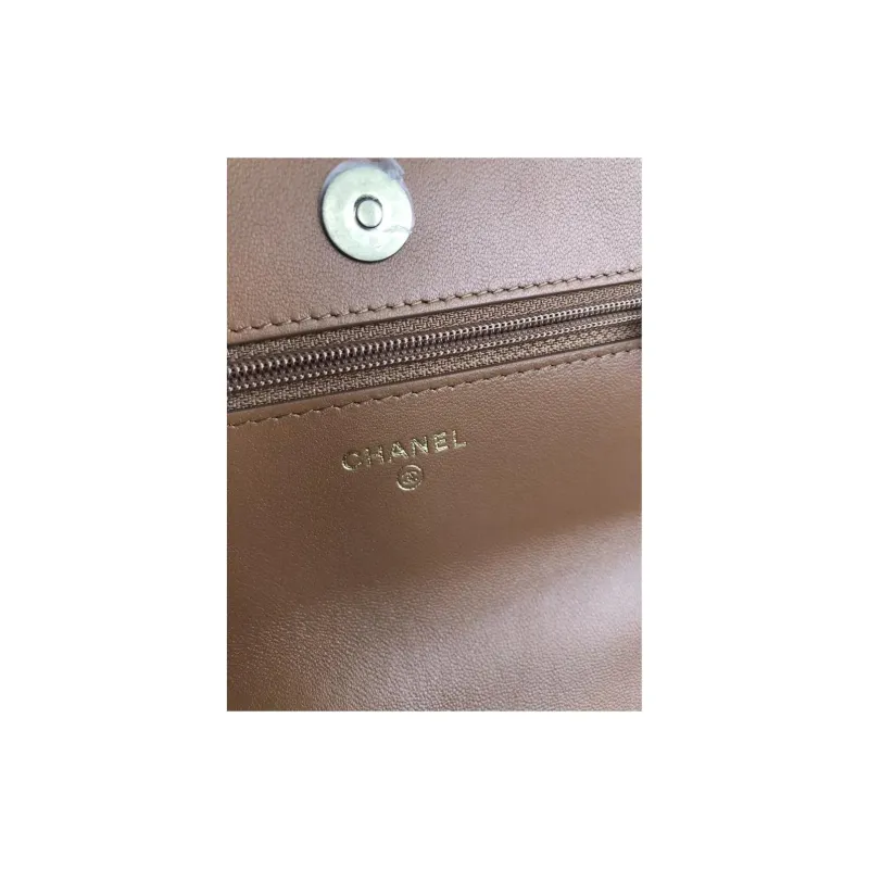 CHANEL 19BagWOC Sheepskin Handbag, Shoulder Bag, Backpack, Crossbody Bag Women's Shrimp Pink-3