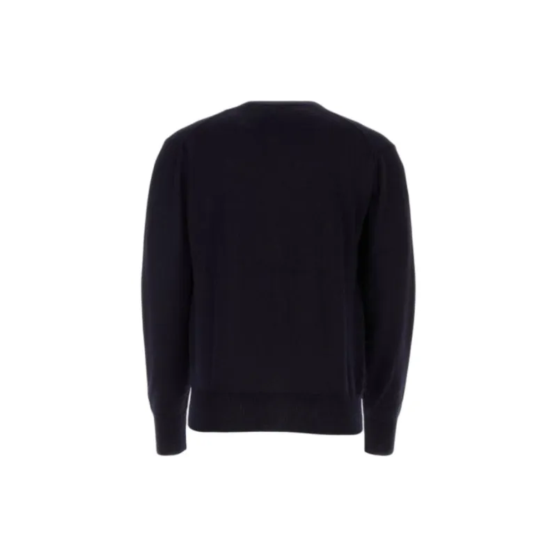 AMIPARIS Paris Ami De Coeur Crewneck Knitted Cardigan-1