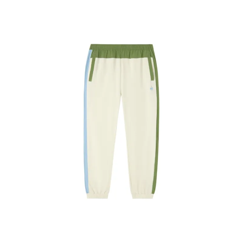 Le Coq Sportif Knitted Sports Pants Men's Original White-0