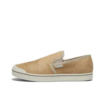 KEEN ELDON Shock Absorbers Low Top Skateboard Shoes Men's Beige Brown
