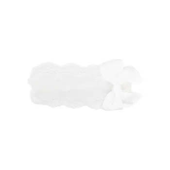 MONNALISA Cotton Blend Hair Bands Kids' White