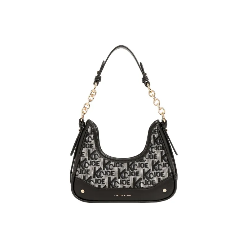 Pivsnu Synthetic Leather Shoulder Bag Women's Black-1