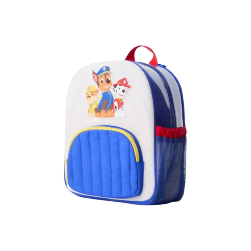 ZARA Wang Wang Patrol Achieves Great Success Collaboration Polyamide Backpack Small Size Kids' Blue & White-1