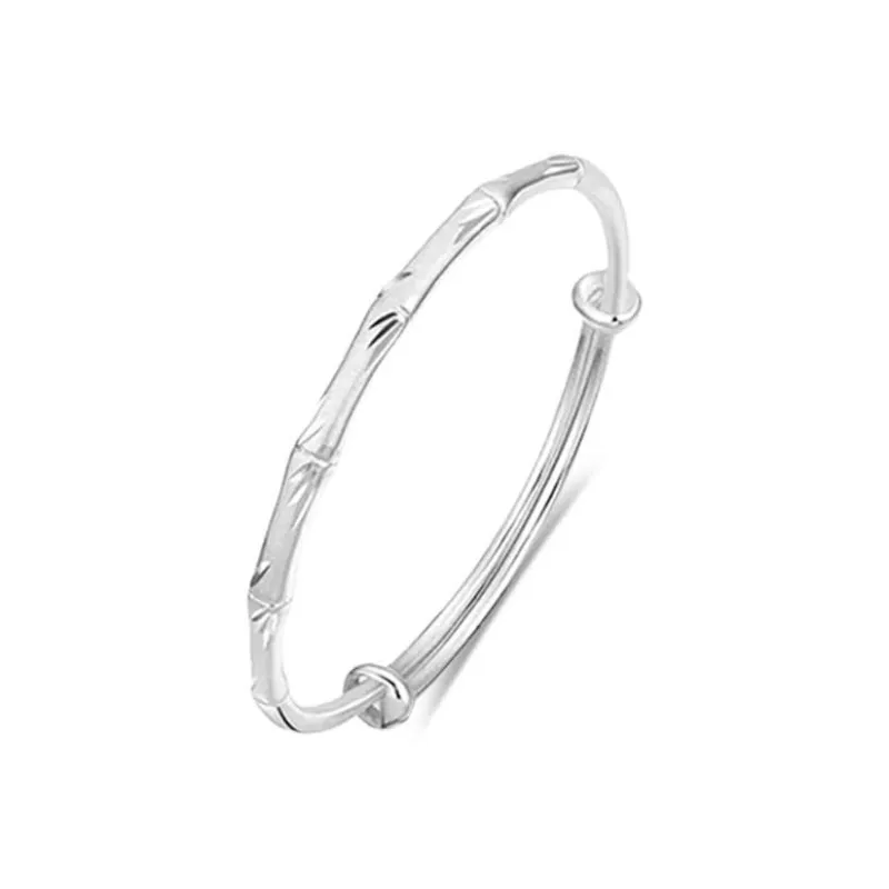 Bailijin S999 Fine Silver Sterling Silver Bracelets Unisex-0