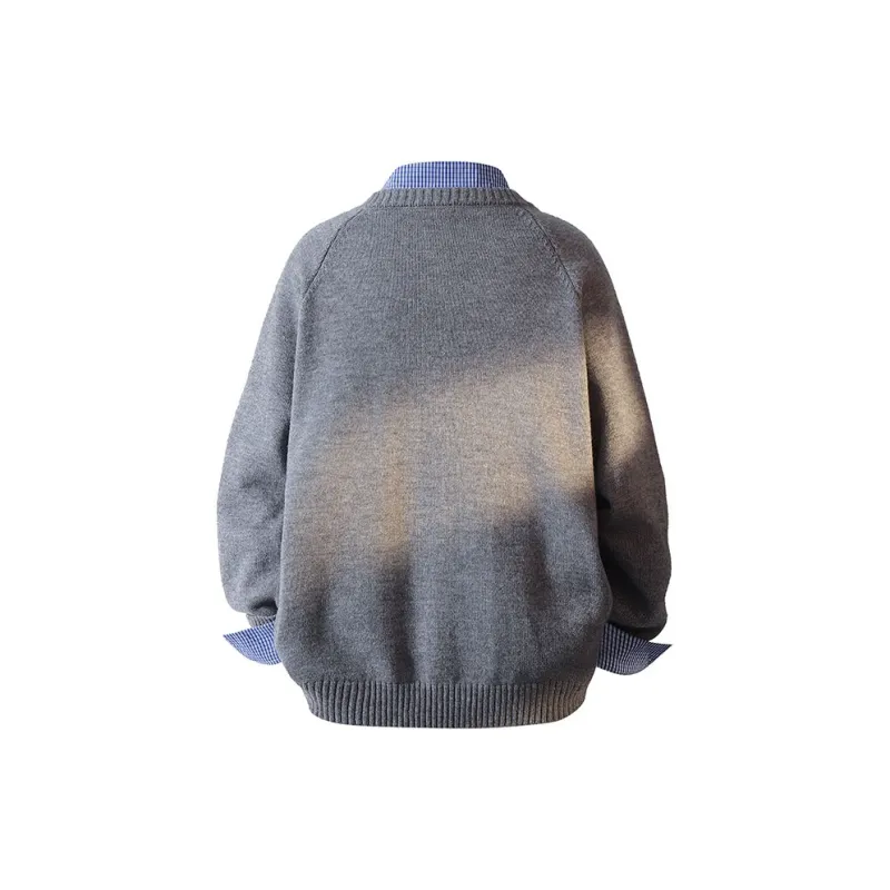 YOSICIL Knitwear Men's Dark Gray-1