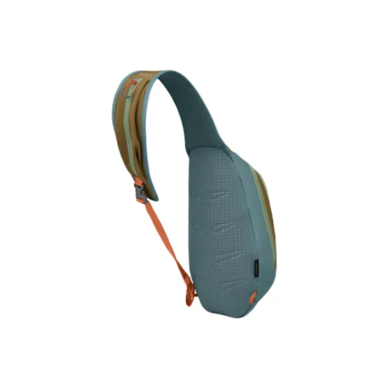 OSPREY Recycled Polyester Sling Bag Unisex Dark Coffee-2
