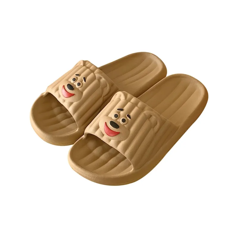 Thin Strips Sandal Slippers Unisex, Cream White-6