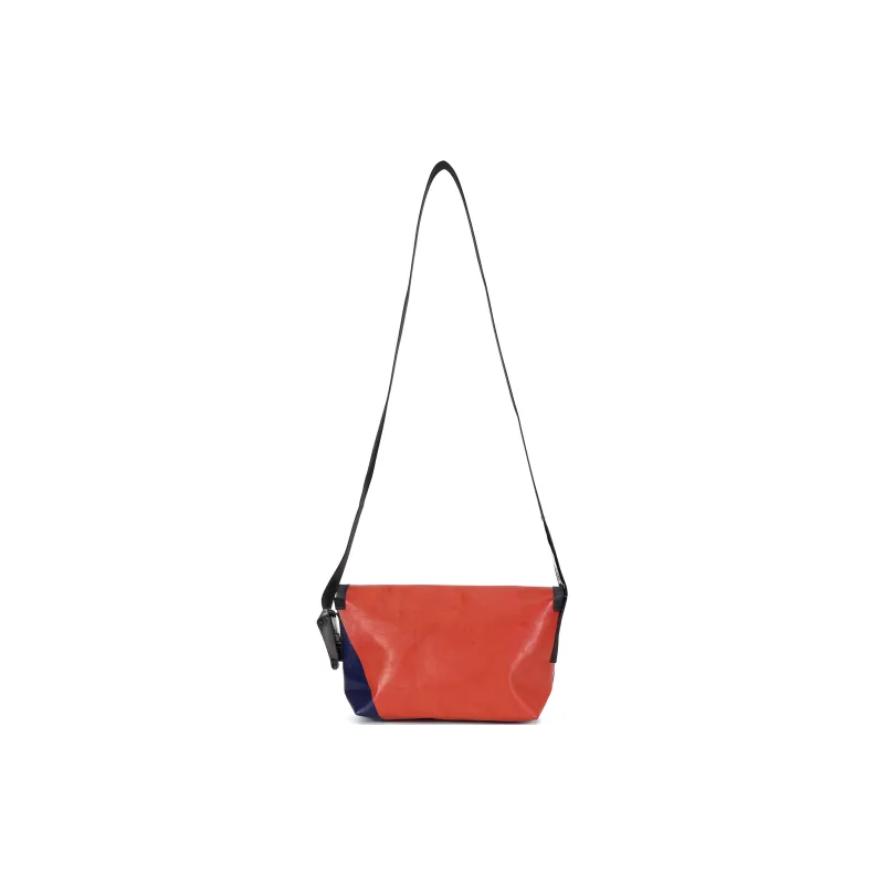 FREITAG PVC Messenger Bag Shoulder Bag Crossbody Bag Medium Size Unisex Red & Dark Blue-2