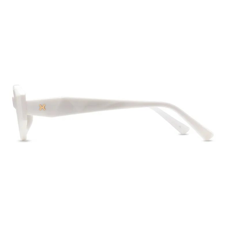 LOHO Plate Frame Irregular Shape Sunglasses Unisex-5