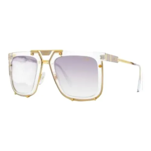 CAZAL Stainless Steel Aviator Sunglasses Unisex White