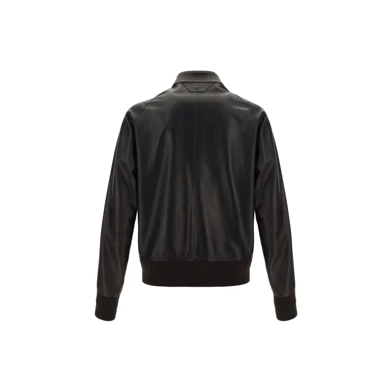 SALVATORE SANTORO Zip up Bomber Jacket-1