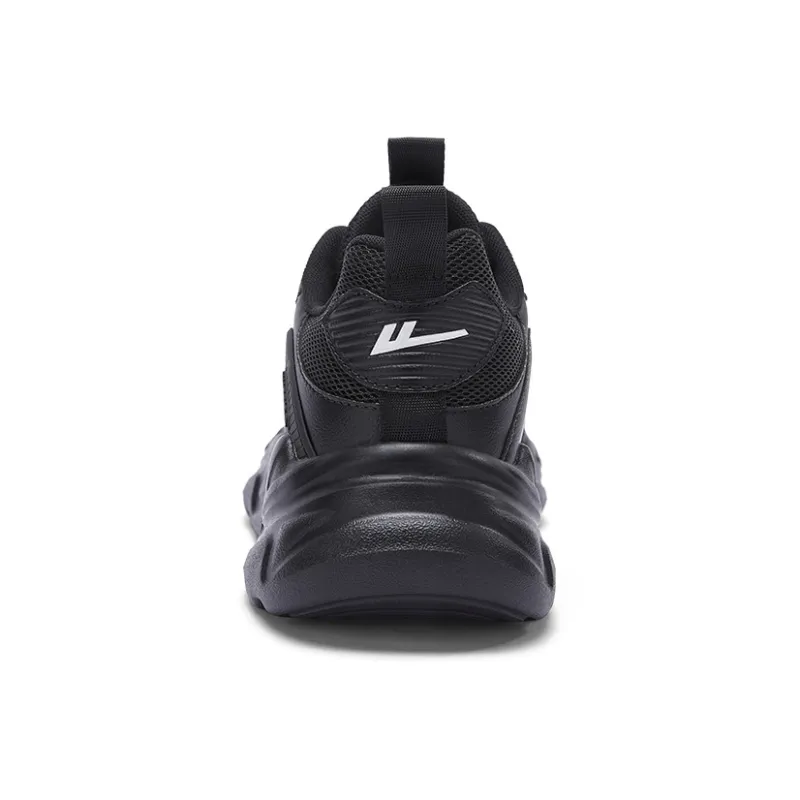 Warrior Low Top Running Shoes Men's All Black-3