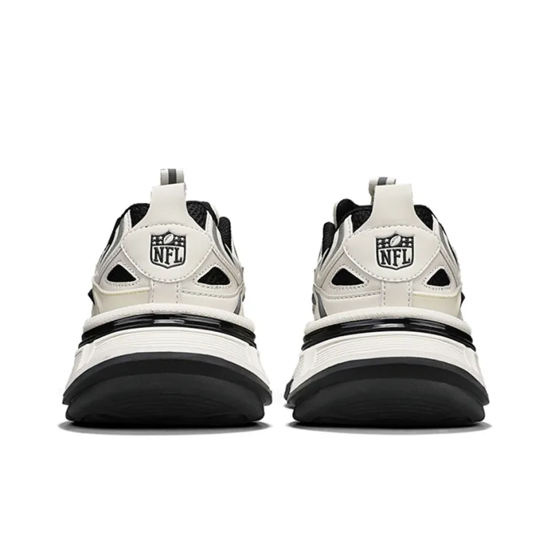 NFL Ultra S Chunky Sneakers Unisex Low Top Black White-4