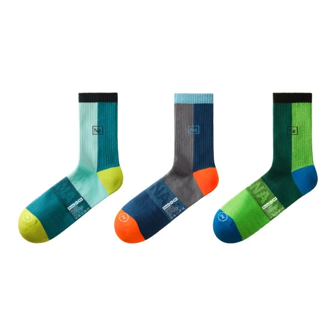 Bananain Mid Calf Socks Men's 3 Pack-5
