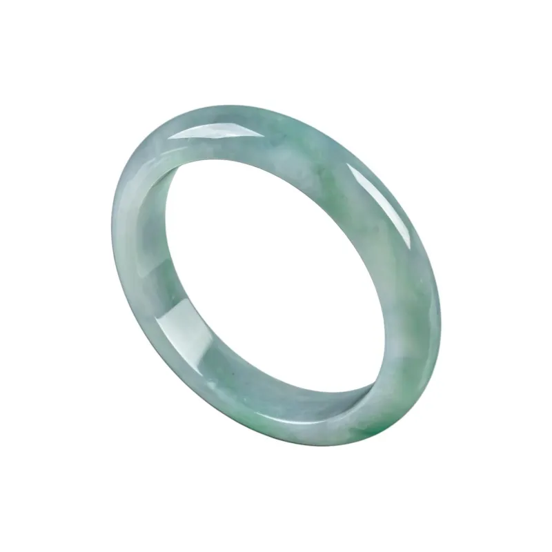 PUPAN Ice Glutinous Jadeite Bangles Unisex-0