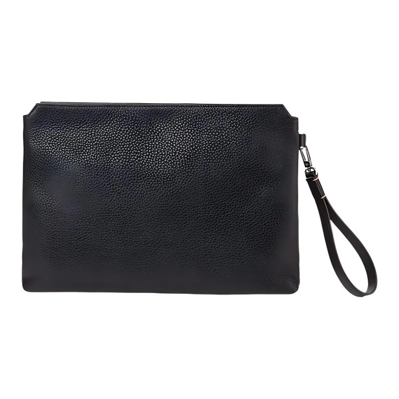 SAMSONITE Genuine Leather Clutch Regular Men's Black-2