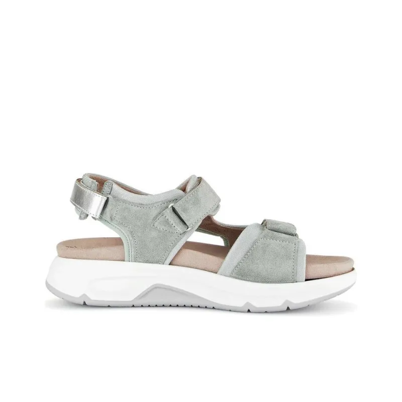 Gabor Rollingsoft Beach Sandals Women's Green-1
