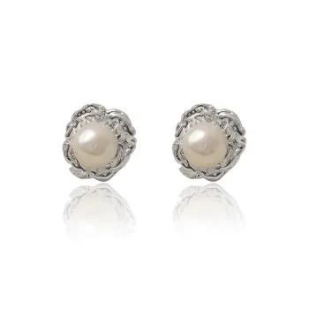 Taste The Color Pearl Stud Earrings Women's