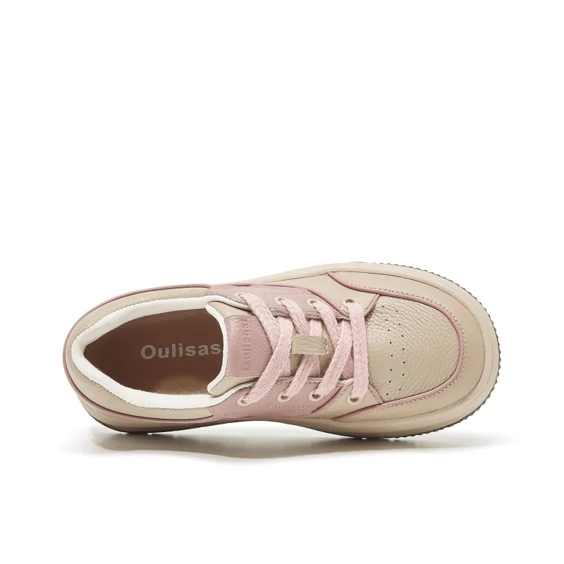 OULISASI Low Top Skateboard Shoes Women's-17