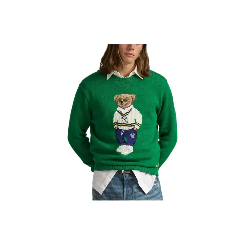 Polo Ralph Lauren Polo Bear intarsia Jumper-2