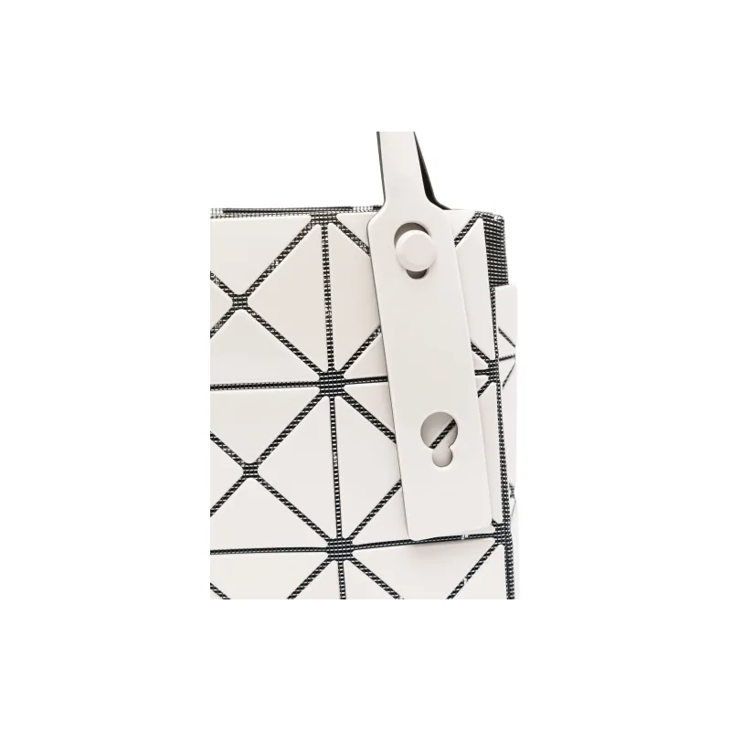 ISSEY MIYAKE CARAT PVC Handbag Mini Women's Ecru-3