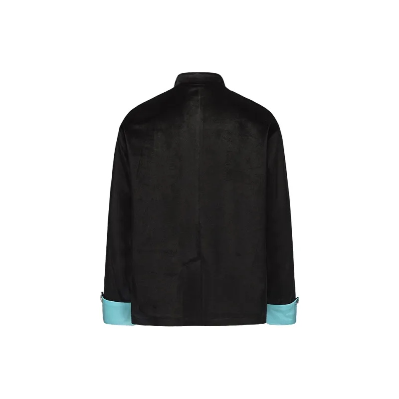 GALLIANO LANDOR Jackets Coats Unisex Black Blue-3